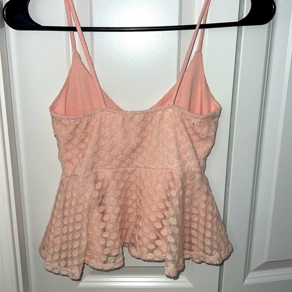 Charlotte Russe | Pink Sleeveless Crop top - Picture 3 of 4